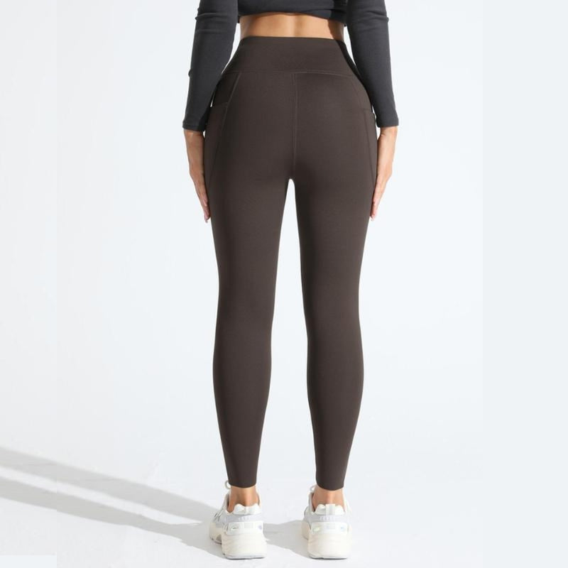 High Waist Thermal Lined Sports Leggings